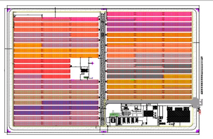University of Abuja PV array site plan